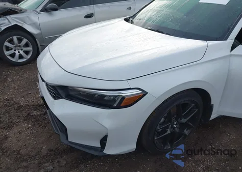 2025 Honda Civic Sedan Sport z USA, uszkodzony, nr VIN 19XFL2H86SE002935